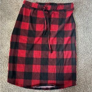 Buffalo Plaid Skirt